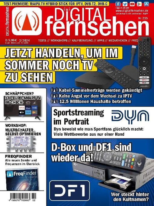 Title details for Digital Fernsehen by Auerbach Verlag and Infodienste GmbH - Available